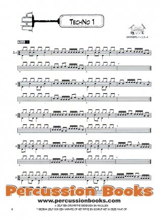 Methode voor Drumset 2 Sample 1